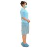 Buy cheap Eco Friendly Disposable Medical Clothing , Hospital Patient Gown 20-50g/M2 from wholesalers