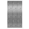 Buy cheap Stable Performance 9 Door Steel medicine display cabinet , Home Clothing Metal Storage Locker from wholesalers