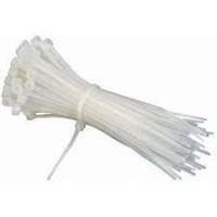 Buy cheap White Releasable Nylon Cable Ties Flame Retardant , 25 Inch Self Locking Nylon product
