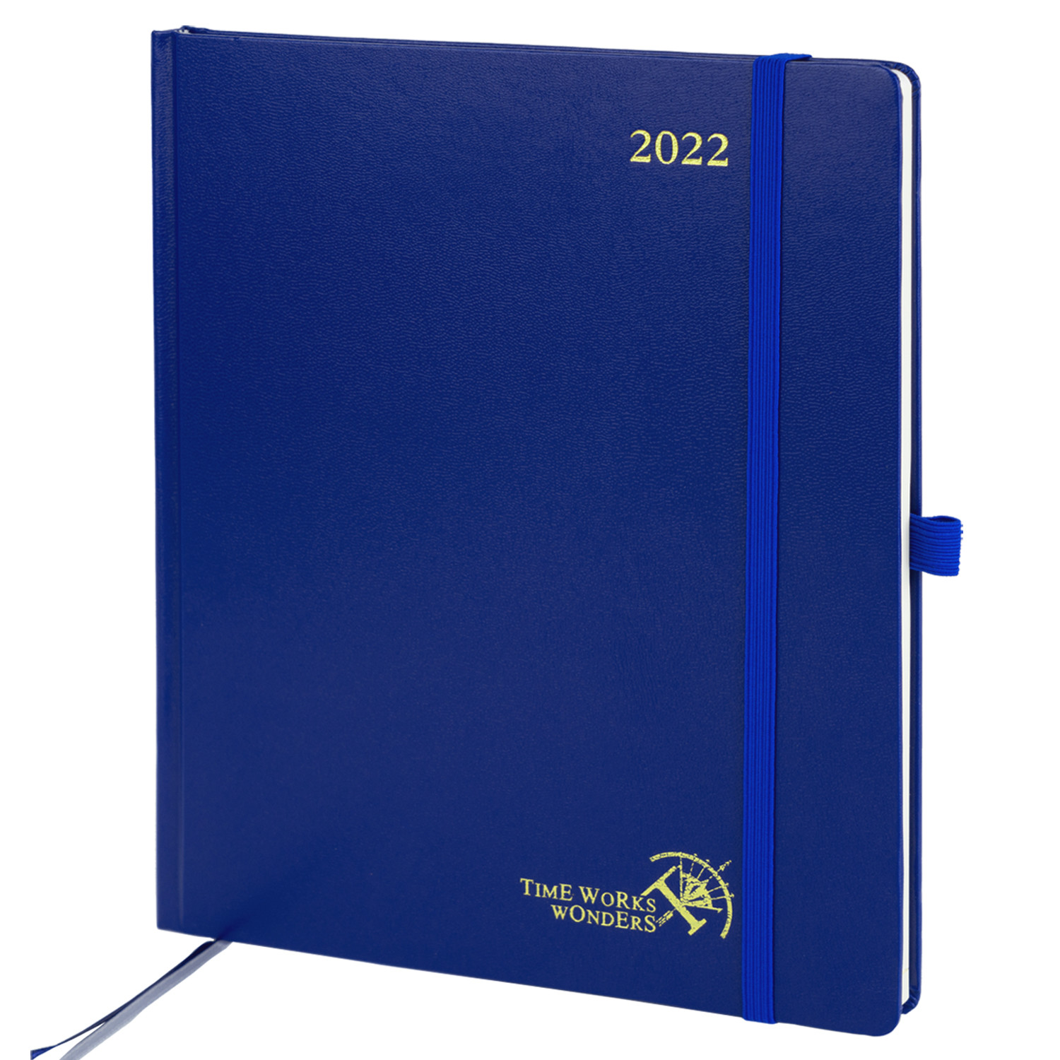 Vegan Leatherette Monthly Weekly Daily Planner 80GSM Ivory Paper