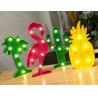 Buy cheap Flamingo Led Night Light Cartoon Unicorn Head Pineapple Lantern Christmas Wedding Decoration Tropical Party supplies from wholesalers