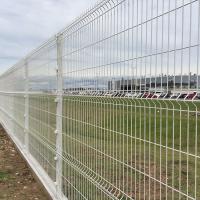 Buy cheap Trellis Galvanised Square Mesh Fencing 2.4m Basketball Court Net Fence product