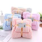 300 GSM Coral Fleece Face Bath Towel Set for Home Hotel Spa from OEM Manufacture