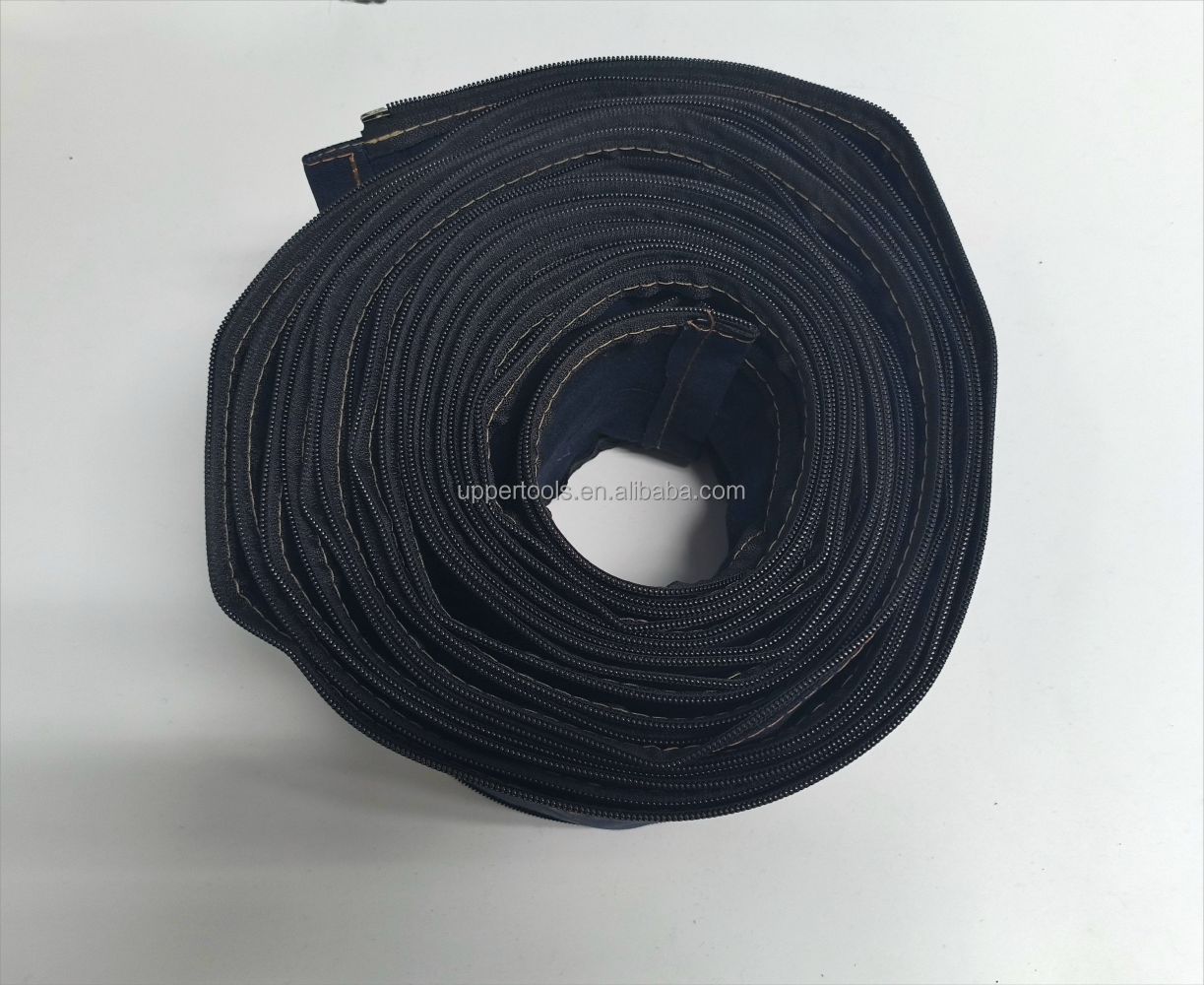 Air Cooled Tig Welding Torch Cable Cover Fire Resistant Denim Jacket Protective Sleeve