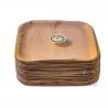 Buy cheap Biodegradable Disposable 10 Inch Square Areca Palm Leaf Plates For Corporate Events from wholesalers