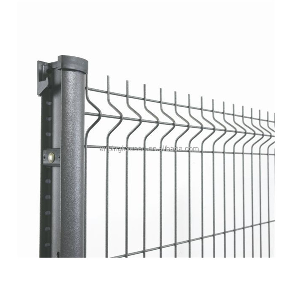Prices PVC Coated Welded Airport Security Fence Rectangle Pressure Treated Wood Type
