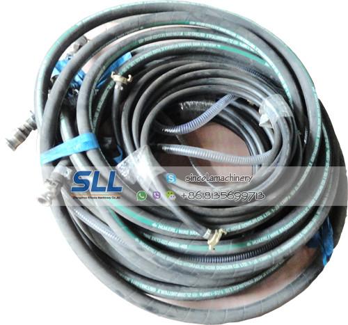 Buy cheap Shotcrete machine wear resistance rubber air pipe for concrete spraying from wholesalers
