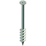 Hot Dipping Metal Ground Screw Piles Steel Anchor Helical Length 1000~3500mm