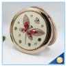 Buy cheap Shinny Gifts Butterfly Design Rhinestone Pocket Mirror Metal Handbag Mirror from wholesalers