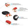 Buy cheap Red And White 1.5M Audio Cable 2RCA Double Head from wholesalers