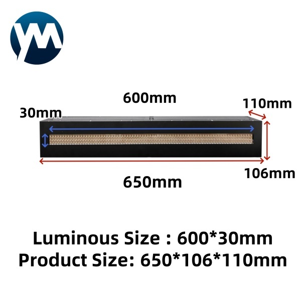air-cooled uv led lamp for uv printers 2000 Air Cooled Uv Light Curing Glue uv drying