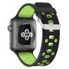 Buy cheap Two tone colors 38 40 42 44 mm Silicone Watch Strap for Apple Watch from wholesalers