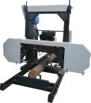 MJ1600 Portable Horizontal Band saw mill wood cutting diesel powered machine