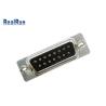 Buy cheap 15 Pin D Subminiature Connector Stamped Contact Straight PBT from wholesalers