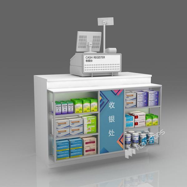 Buy cheap JYaS-YS-04 Professional Medical Style Health Supplement Zones Cash Register with White Glossy Boards and Secure Locking Mechanism from wholesalers