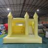 Buy cheap Inflatable White Wedding Bounce House with Blower PVC Bouncy Castle Jumping Bed for Parties from wholesalers