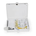 Buy cheap FTTH 8 Cores Fiber Optic Distribution Box with Optional Adapters and Pigtails for Wall or Pole Mounting from wholesalers