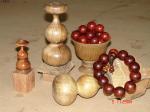 automatic wood beads machine