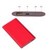 Buy cheap Aluminum 5000mAh Polymer Battery QI Wireless Charging Power Bank Gold/Red/grey from wholesalers
