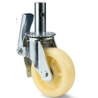 Buy cheap 8 inch scaffold castors hard casters nylon caster wheels 270kgs product