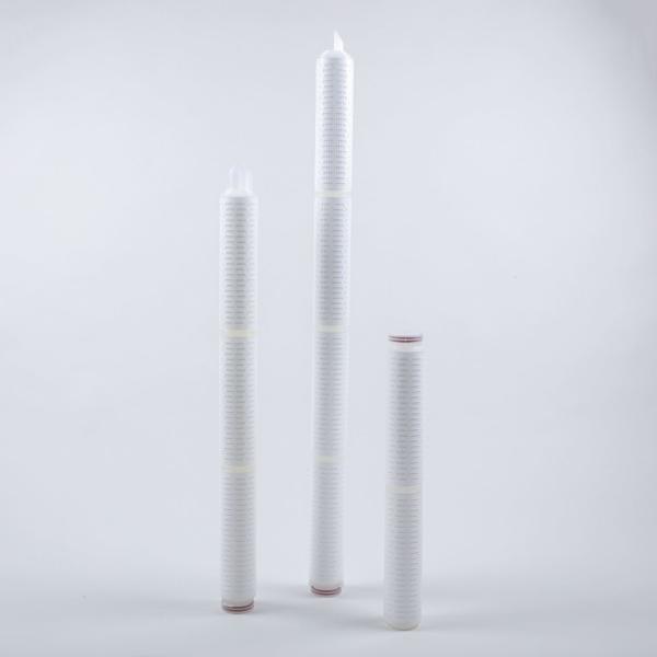 1μM 40" PP Pleated Filter Cartridge For Pharmaceutical Water Liquid Prefiltratio