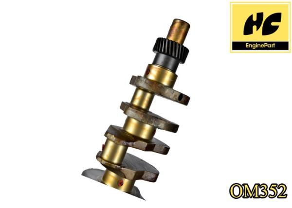 Buy cheap HRC46 - 52 Mercedes Engine Parts , OM352 352 030 8002 Auto Crankshaft 12 Months Warranty from wholesalers