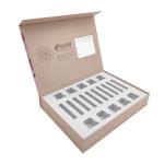 Skincare Cosmetic Gift Box Packaging Paperboard Magnetic Flip Top Box With