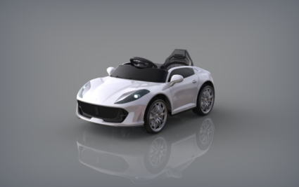 Upgrade Your Child's Playtime 6V Electric Ride-On Car with Music and Remote Control