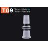 Buy cheap Drop Down Glass Bong Adapt / Water Pipe Adaptor Male To Male / Male To Female 10mm 14mm from wholesalers