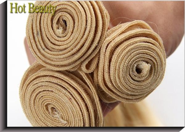 Thick And Full Brazilian Virgin Hair / Russian Human Hair Extension Silky