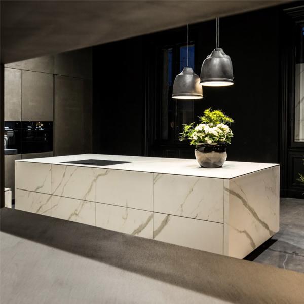 Buy cheap Royal Style Membrane PVC Kitchen Cabinets PVC Board Cabinet from wholesalers