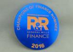 Anodized Metal Souvenir Badges , waterproof Aluminum Stamped Police Emblem