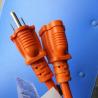 Buy cheap 18AWG Power Outdoor Extension Cord , Orange Extension Cord - 0.5meter 10A250V from wholesalers