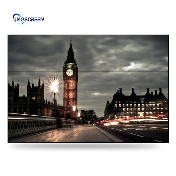 Buy cheap 4K 55 Inch Lcd Video Screen Led Panel Tv Wall 3x3 Wall Mount Smart Display from wholesalers