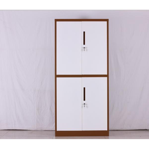 Buy cheap Folding Storage Cabinet 4 Door 0.5mm Steel Office Furniture from wholesalers