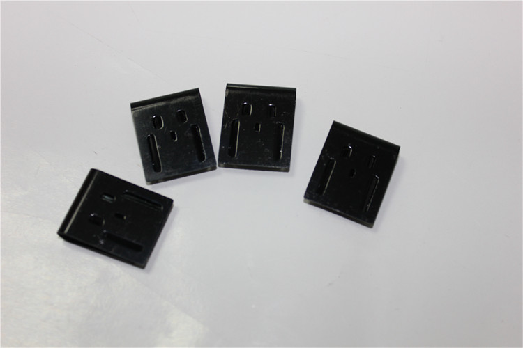 spring steel clips, customized steel spring clips with black painting