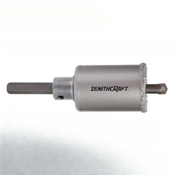 Tungsten Carbide Coated With Mandrel Hole Saw For Abrasive Construction