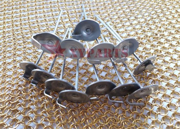 Buy cheap Reusable Insulation Pad 304 Stainless Steel Lacing Anchor Fastener from wholesalers