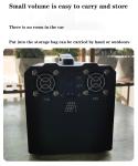 Outdoor power supply Portable 220V mobile emergency power supply 1500W