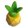 Buy cheap Customized Children'S Educational Toy 5pcs Pineapple BPA Free Silicone Stacking Toy from wholesalers