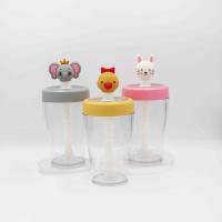 Buy cheap 430ml Kids Reusable Water Bottle Drinks Juice Tea With Carry Lid product