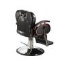 Buy cheap Reclining Backrest Salon Barber Chair Brown With PU Leather Materials 48.5 KGs from wholesalers