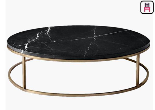 Buy cheap Low Elegant Round Coffee Tables , Custom Corrosion Resistance Low Tables For Living Room from wholesalers