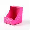 Buy cheap Makeup Cardboard Display Stands / Store Counter Custom Cardboard Brochure Holders from wholesalers