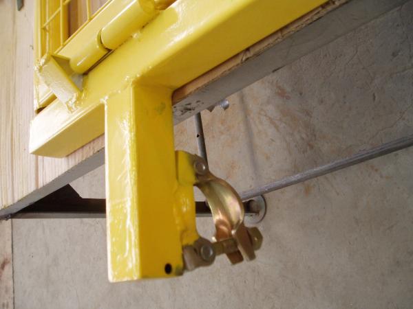 Buy cheap Safety Metal Scaffold Ladder Access Gates Power Coating / Galvanized Ladder Door from wholesalers