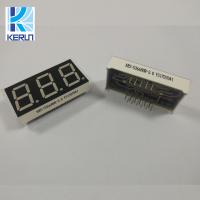 Buy cheap Blue 0.56inch 3 Digit LED Display 14.2mm height For Treadmill product
