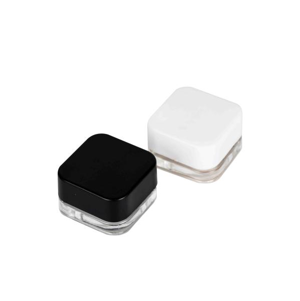 Buy cheap Child Resistance Certified 5ml Concentrate Glass Jar with CR Screw Cap 5ml 9ml Square Jar from wholesalers