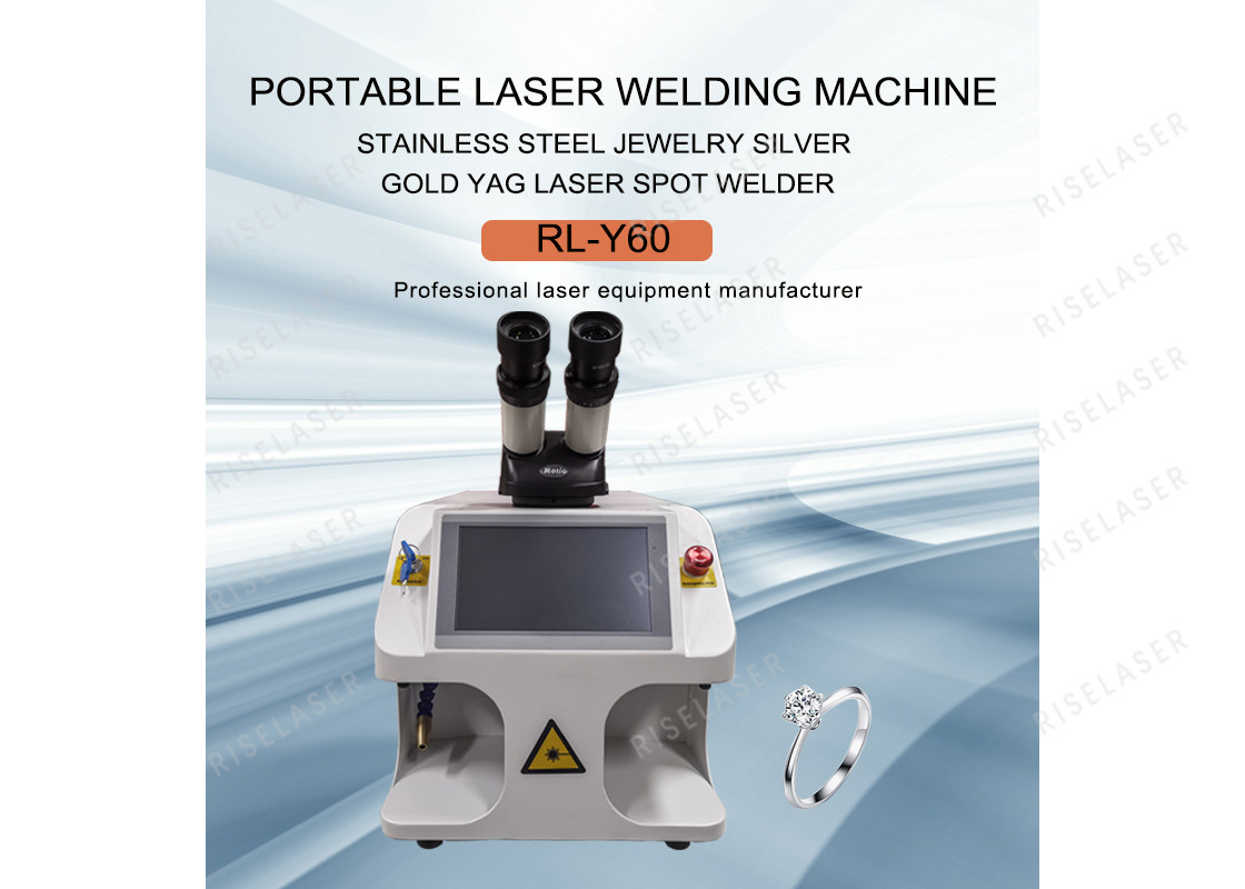 220VAC Jewelry Laser Welding Machine mini laser welder Built In CCD