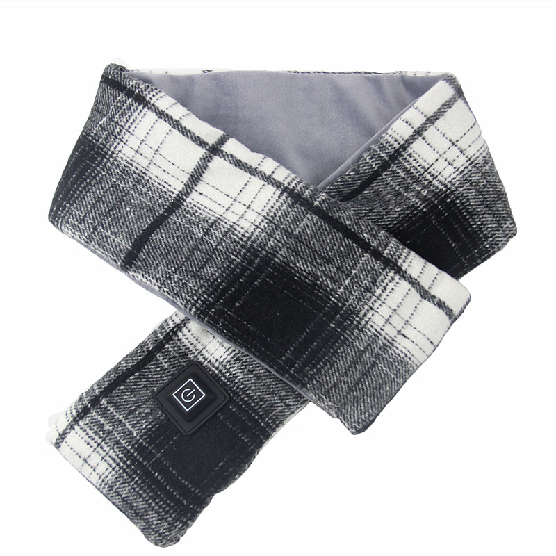 Rechargeable Electric Heated Scarf Buckle Type Far Infrared With Power Bank