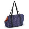 Buy cheap Dot Printed Pet Carrier Bag Polyester Material Weight 1kg Zipper Closure from wholesalers